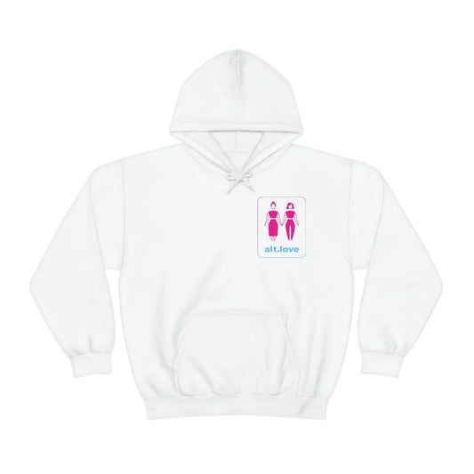 alt.love (female) Hooded Sweatshirt