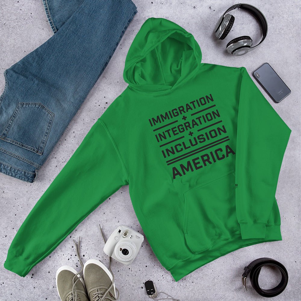 Immigration Hooded Sweatshirt - honest rags
