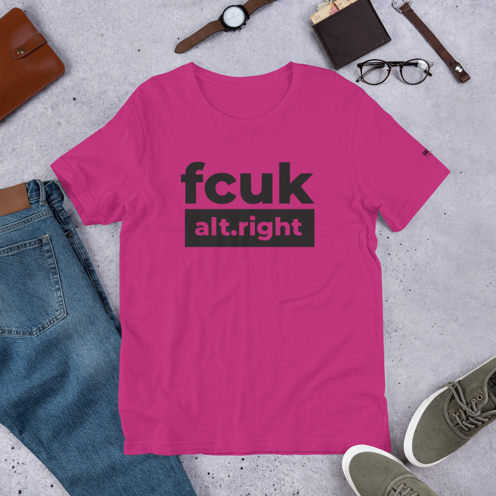 Fcuk alt.right Short-Sleeve Unisex T-Shirt - honest rags